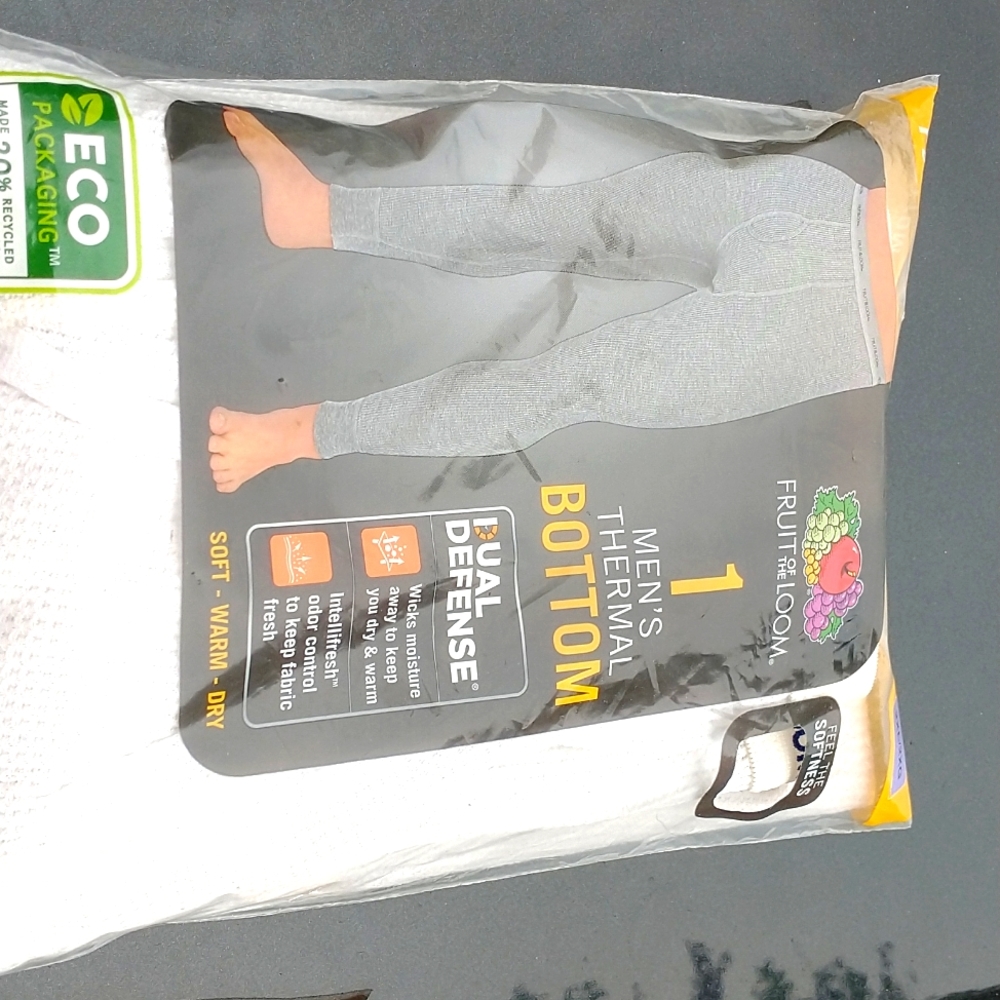 Fruit of the loom long underwear pants